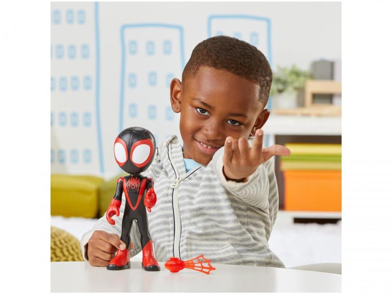 Imagem de Boneco Marvel Miles Morales Homem-Aranha - 22cm com Acessório Hasbro