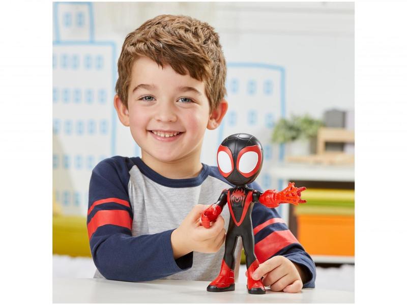 Boneco Marvel Miles Morales Homem-Aranha - 22cm com Acessório Hasbro Imagem de Boneco Marvel Miles Morales Homem-Aranha - 22cm com Acessório Hasbro