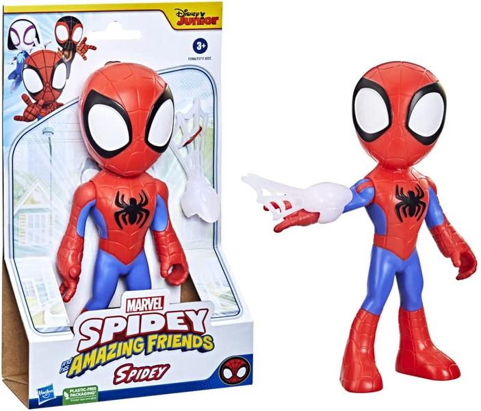 Imagem de Boneco Marvel Saf Homem Aranha 22 cm F3986 Hasbro