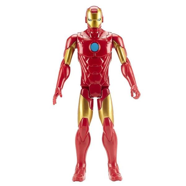 Imagem de Boneco Marvel Titan Heroes Iron Man Vingadores Homem de Ferro - Hasbro