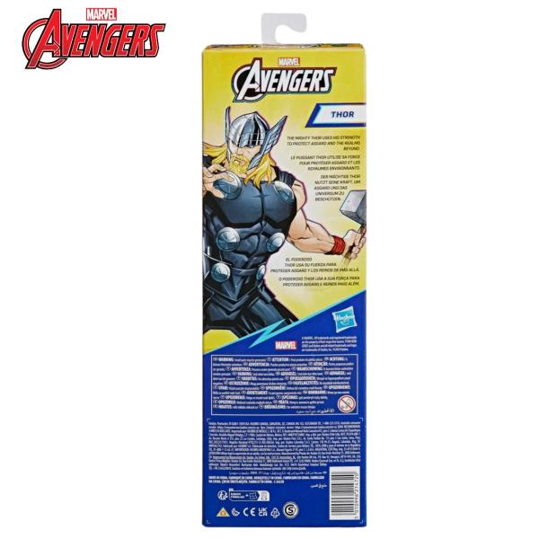 Imagem de Boneco Marvel Vingadores Titan Hero Thor E7879 - Hasbro 