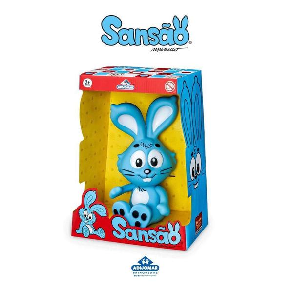 Boneco Mascote Coelho Sansão Turma da Mônica 25CM Adijomar Imagem de Boneco Mascote Coelho Sansão Turma da Mônica 25CM Adijomar