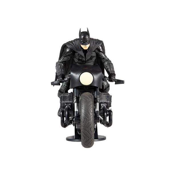 Boneco Mcfarlane Batman Veículo Batcycle - Fun Divirta-se Imagem de Boneco Mcfarlane Batman Veículo Batcycle - Fun Divirta-se