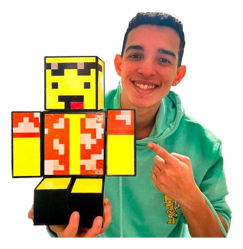 Imagem de Boneco Mel Problems Grande - 35cm - Minecraft - Algazarra