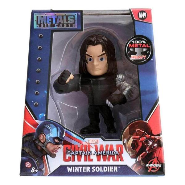 Imagem de Boneco Metals Die Cast Civil War 10 cm Winter Soldier - M49 Jada Toys