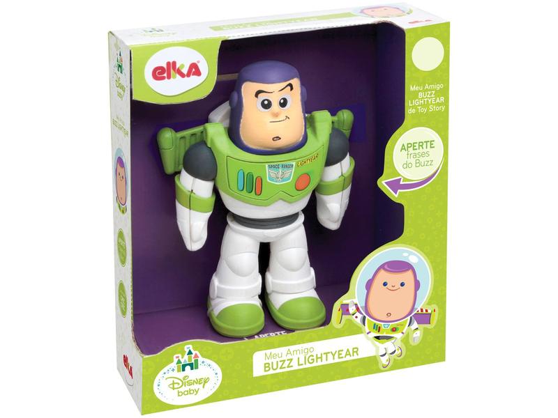 Imagem de Boneco Meu Amigo Buzz Lightyear Disney Baby