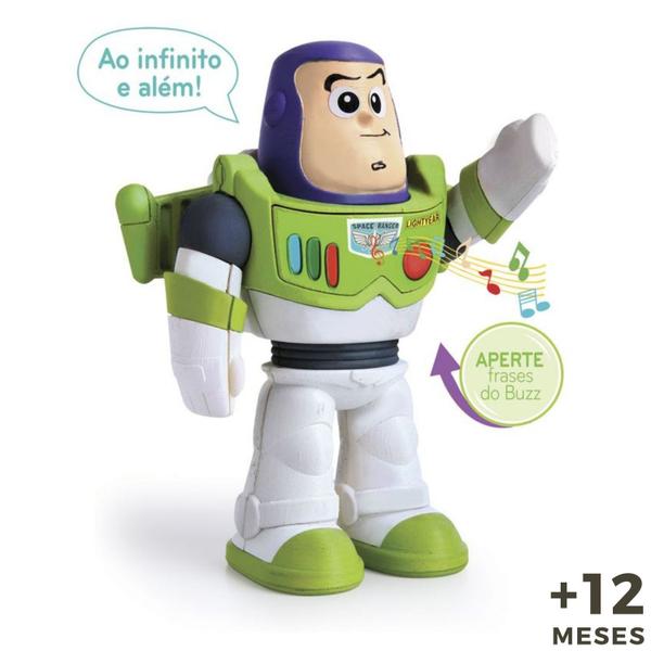 Imagem de Boneco Meu Amigo Buzz Lightyear - Fala Frases Toy Story