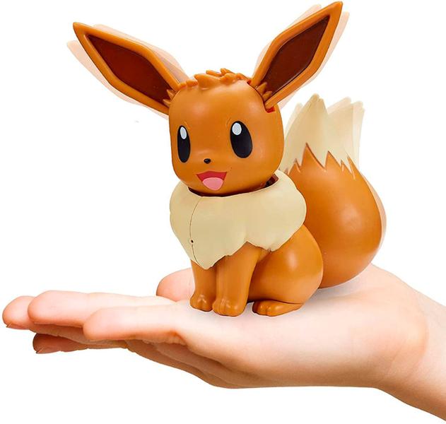 Imagem de Boneco Meu Parceiro Eevee Interativo c/ Som e Movimento - Pokémon - Jazwares