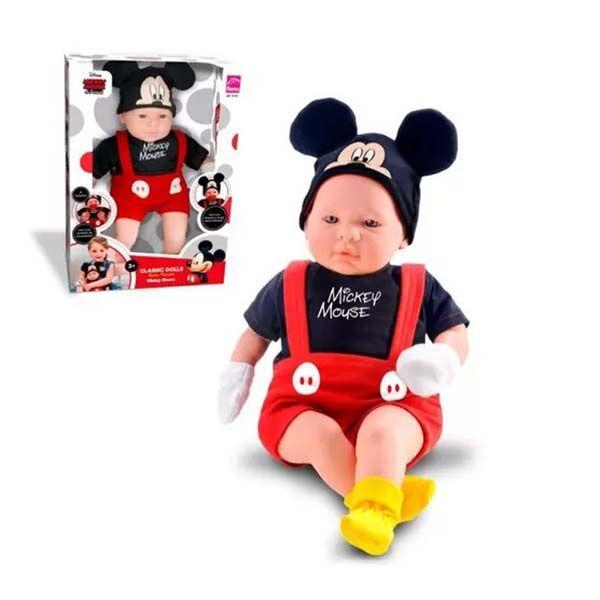 Imagem de Boneco Mickey 48cm - Classic Dolls Recém Nascido - Roma