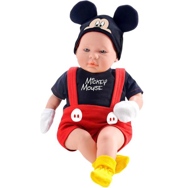 Imagem de Boneco mickey classic dolls roma recem nascido ref 5161