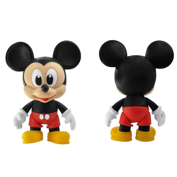 Imagem de Boneco Mickey Mouse Disney 25cm Turma Do Mickey Vinil - Líder Brinquedos