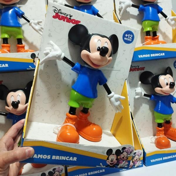 Imagem de Boneco Mickey Mouse Vamos Brincar Brinquedo Disney Original