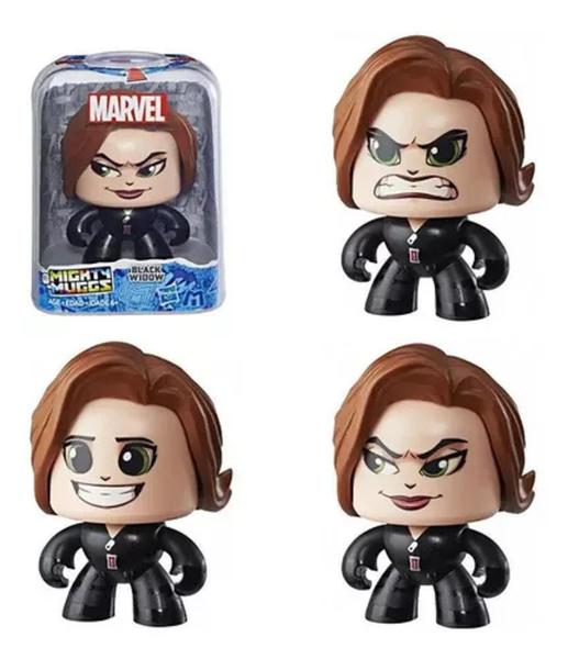 Imagem de Boneco- Mighty Muggs Viúva Negra (black Widow)- Vingadores.