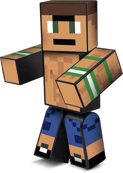 Imagem de Boneco Minecraft Brucutu 25CM Algazarra Turma do Problems