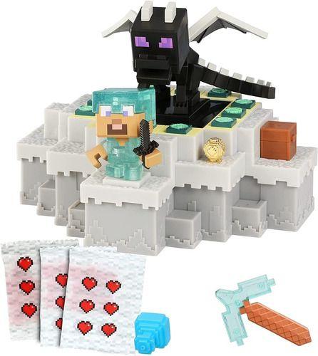 Imagem de Boneco Minecraft Caves & Cliffs Portal Do Ender Dragon 