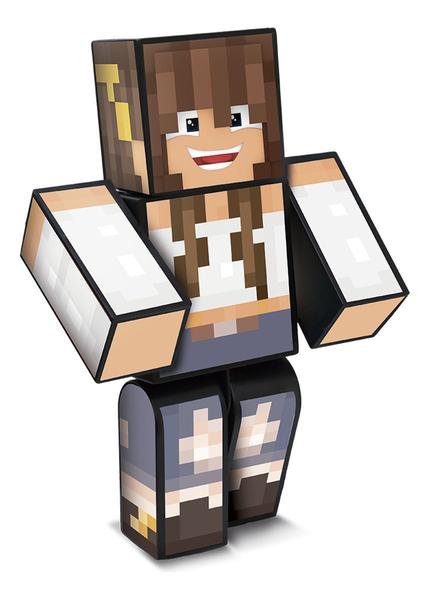 Imagem de Boneco Minecraft Duda Berud Youtuber Gamer 25cm