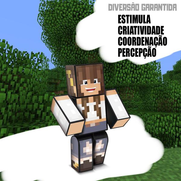 Imagem de Boneco Minecraft Duda Berud Youtuber Gamer 25cm