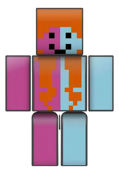 Imagem de Boneco Minecraft Mana Turma do Problems Youtuber Gamer 25cm