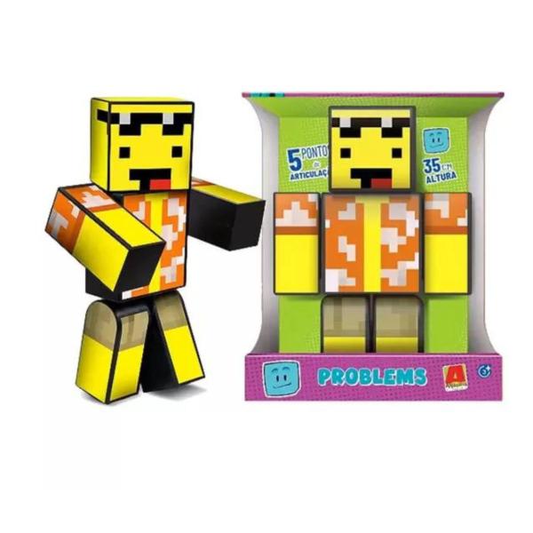 Imagem de Boneco Minecraft Mel 25 Cm Algazarra 3.03.1246