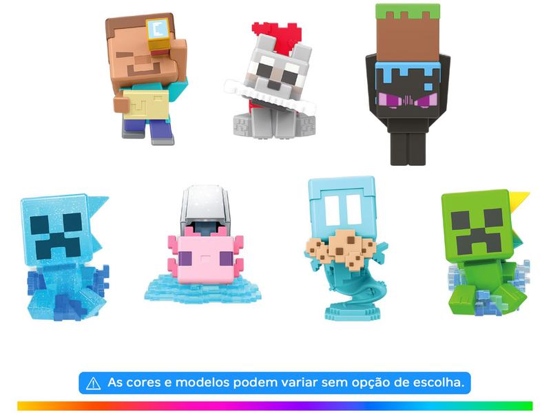 Imagem de Boneco Minecraft Mini Ovo 6,35cm Mattel