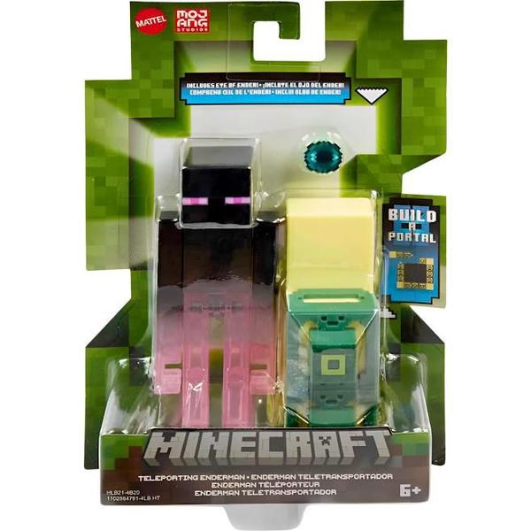 Imagem de Boneco Minecraft Vanilla 8 Cm Monte o Portal GTP08 Mattel