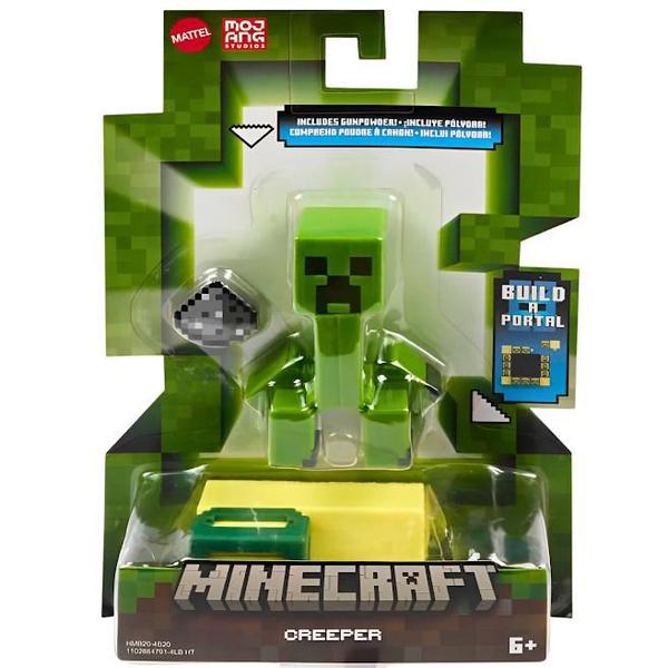 Imagem de Boneco Minecraft Vanilla 8 Cm Monte o Portal GTP08 Mattel