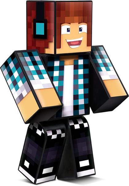 Imagem de BONECO MINECRAFT - YOUTUBER - AUTHENTIC GAMES - 25cm