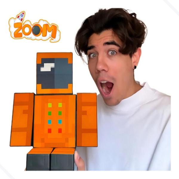 Imagem de Boneco Minecraft Zoom 25CM - Algazarra