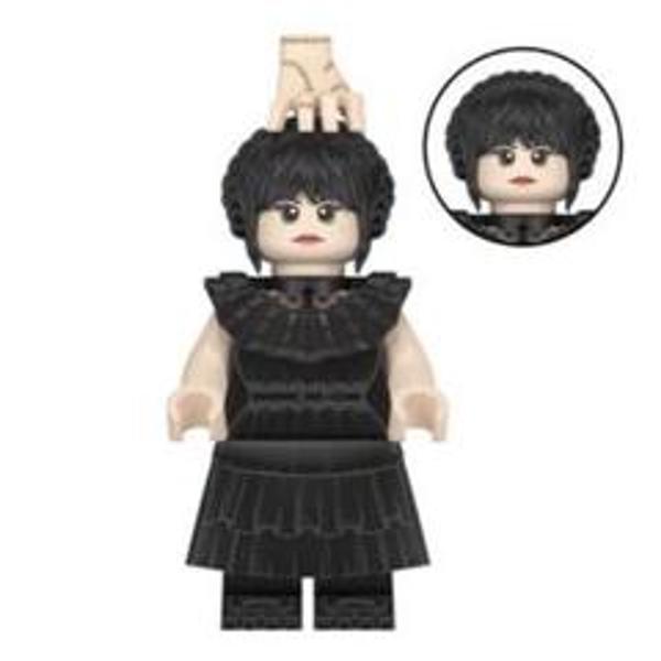 Imagem de Boneco Minifigura Wednesday Addams Vandinha