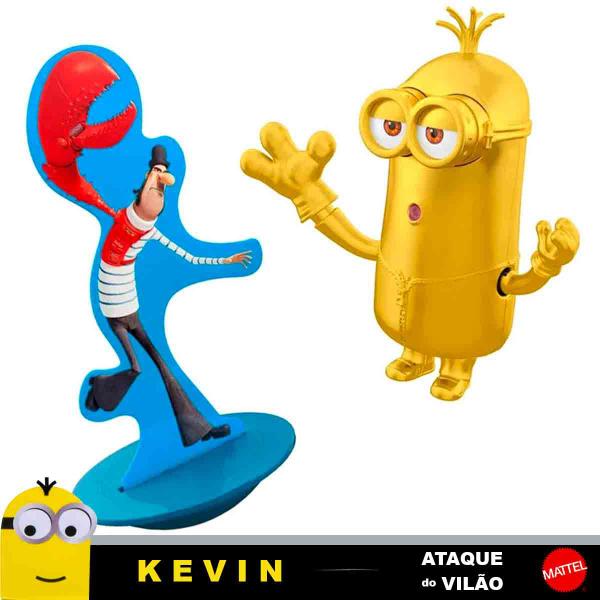 Imagem de Boneco Minions Kevin - Ataque do Vilão - The Rise Of Gru - Mattel GMD90