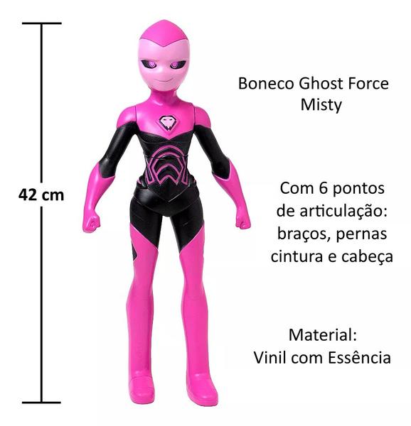 Boneco Misty Ghostforce 40 Cm Rosita - BABY BRINK Imagem de Boneco Misty Ghostforce 40 Cm Rosita