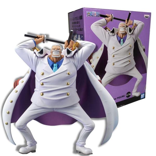 Boneco Monkey D Garp 16 cm - One Piece Magazine - Bandai - Bandai - Banpresto Imagem de Boneco Monkey D Garp 16 cm - One Piece Magazine - Bandai - Bandai - Banpresto