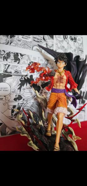 Imagem de Boneco Monkey D Luffy One Piece Action Figure Colecionavel Estatueta Peça Decorativa 