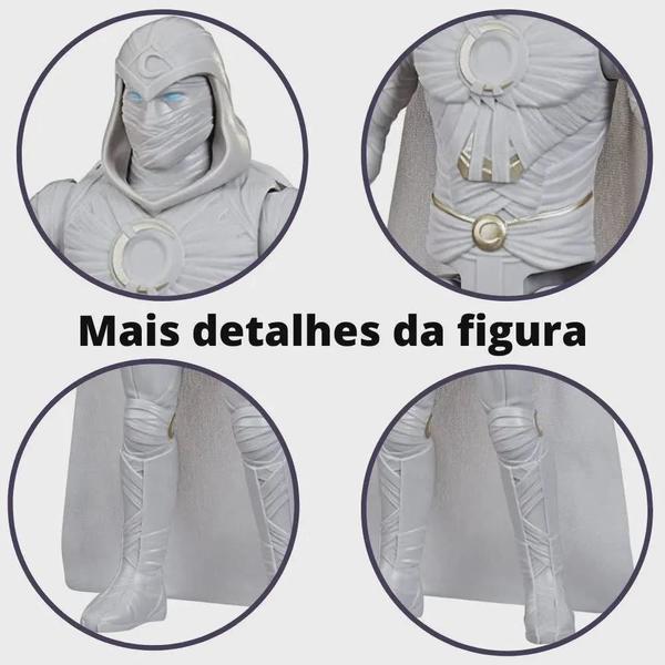 Imagem de Boneco Moon Knight 30cm Titan Hero F4096  Hasbro 