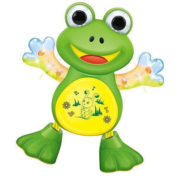 Imagem de Boneco Musical Sapo Dancing com Luzes e SONS DM TOYS DMT5105