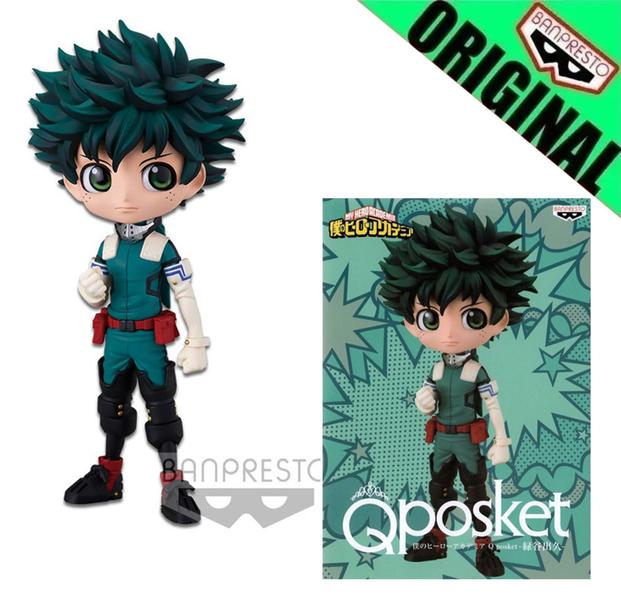 Imagem de Boneco My Hero Academia Izuku Midoriya Q Posket Bandai Banpresto