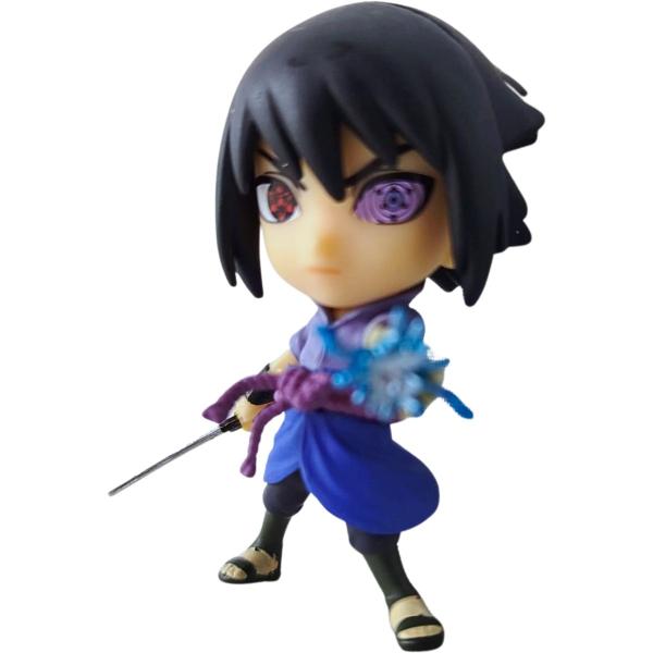 Imagem de Boneco Naruto Chibi Masters Bandai Sasuke - F0105-6 Fun