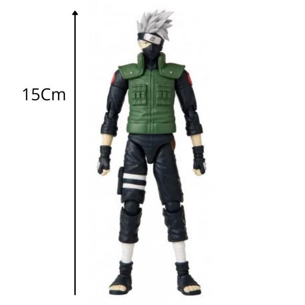 Imagem de Boneco Naruto Shippuden Hatake Kakashi Anime Heroes Bandai