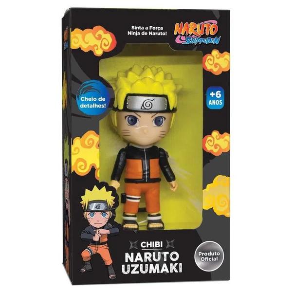 Imagem de Boneco Naruto Uzumaki Chibi - Naruto Shippuden