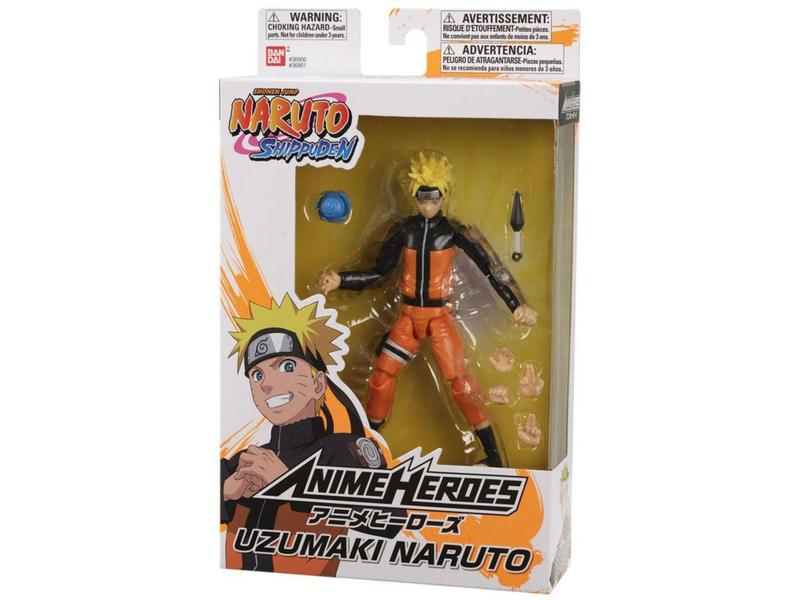 Imagem de Boneco Naruto Uzumaki com Acessórios FUN