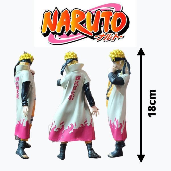 Imagem de Boneco Naruto - Uzumaki com Capa - Action Figure 18cm