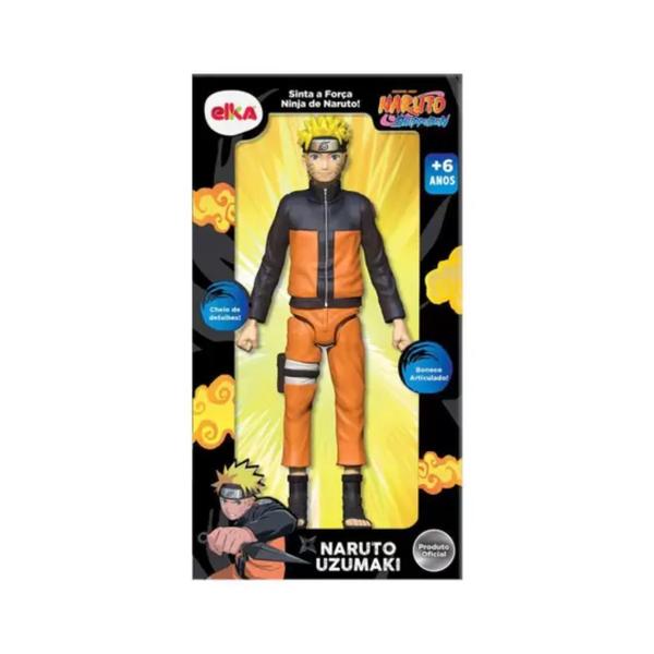 Imagem de Boneco Naruto Uzumaki Naruto Shippuden Elka Grande