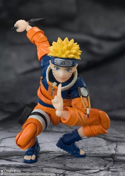 Imagem de Boneco Naruto Uzumaki Nº 1 Sh Figuarts Action Figure Bandai