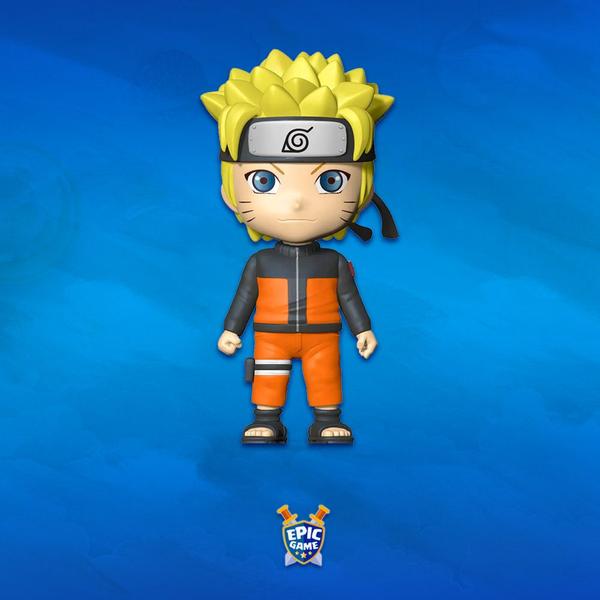 Imagem de Boneco Naruto Uzumaki Shippuden Chibi 13cm Elka