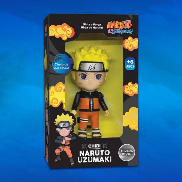 Imagem de Boneco Naruto Uzumaki Shippuden Chibi 13cm Elka