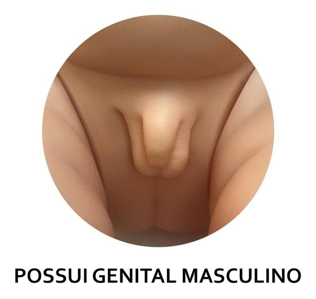Imagem de Boneco Neneco C/ Pipi - Genital Masculino - 40cm - Supertoys