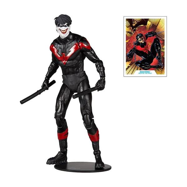Boneco Nightwing Joker Asa Noturna Coringa McFarlane F0059-6 Fun Imagem de Boneco Nightwing Joker Asa Noturna Coringa McFarlane F0059-6 Fun