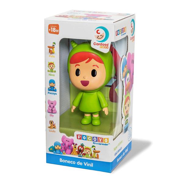 Imagem de Boneco nina de vinil pocoyo - cardoso