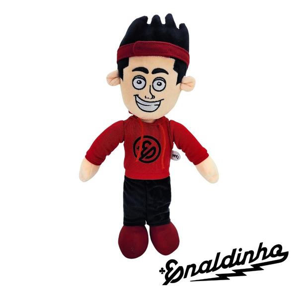 Imagem de Boneco Oficial de Pelúcia do Enaldinho Original - Algazarra