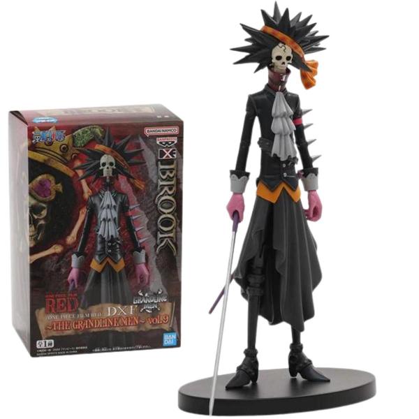 Imagem de Boneco One Piece - Brook com Bastão - Action Figure 23cm